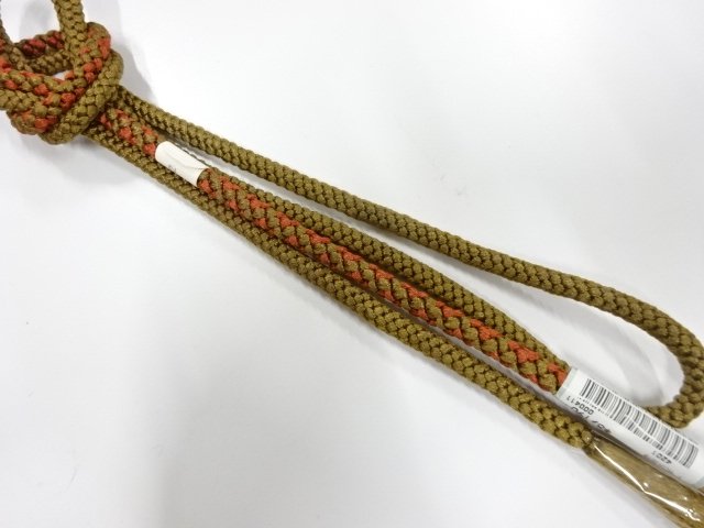 未使用品　正絹　手組帯締め